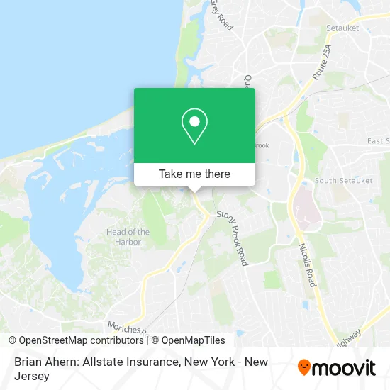 Brian Ahern: Allstate Insurance map