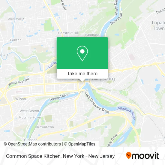 Common Space Kitchen map