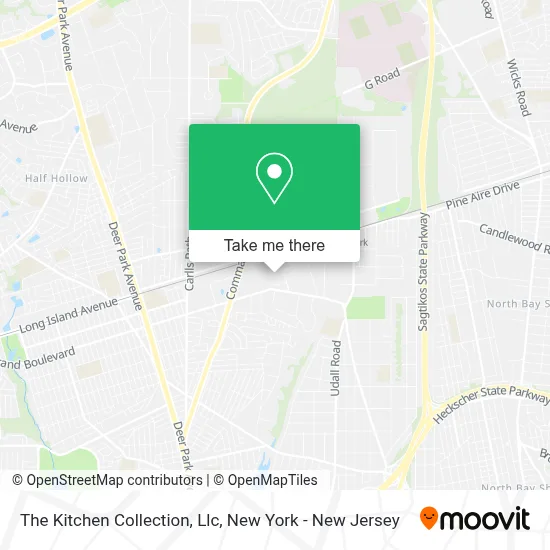 The Kitchen Collection, Llc map