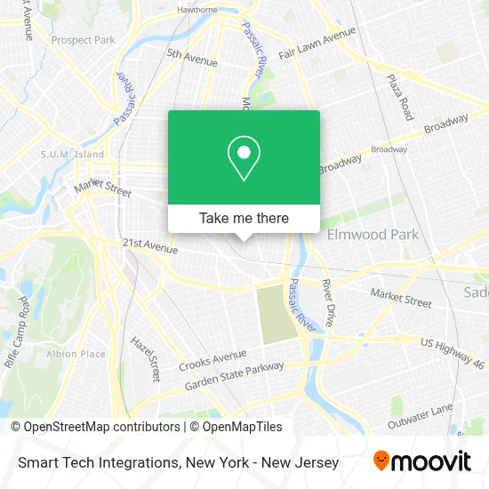 Smart Tech Integrations map