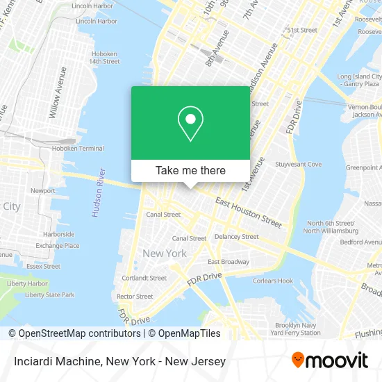 Inciardi Machine map