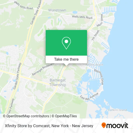 Xfinity Store by Comcast map