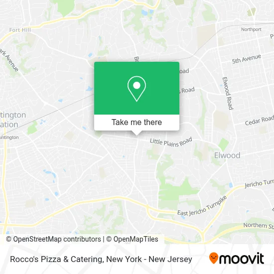 Rocco's Pizza & Catering map