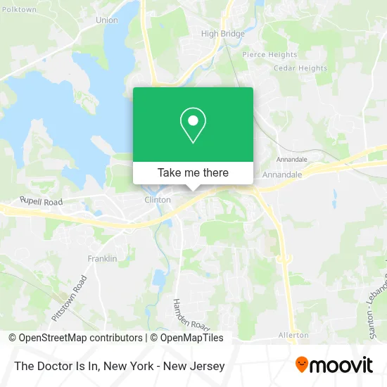 The Doctor Is In map