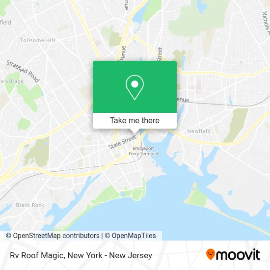 Rv Roof Magic map