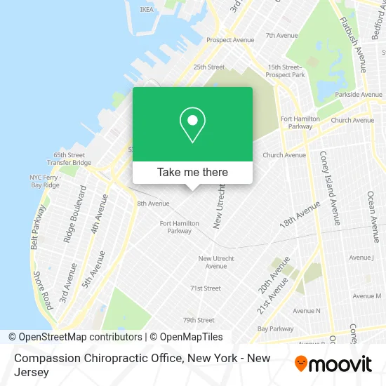 Compassion Chiropractic Office map