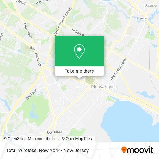 Total Wireless map