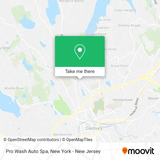 Pro Wash Auto Spa map