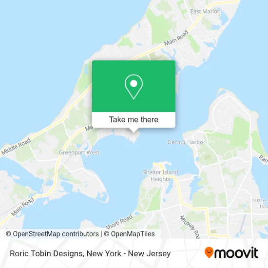 Roric Tobin Designs map
