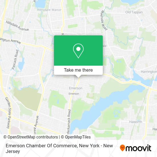Emerson Chamber Of Commerce map