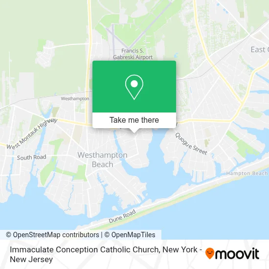 Immaculate Conception Catholic Church map
