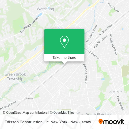 Edisson Construction Llc map