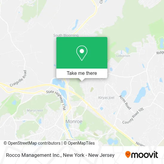 Rocco Management Inc. map
