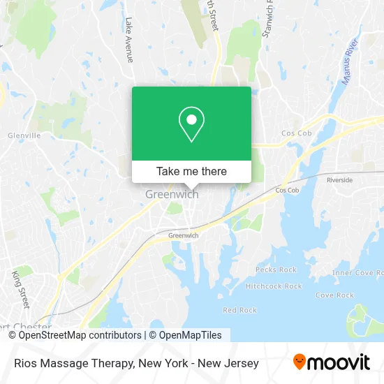 Rios Massage Therapy map