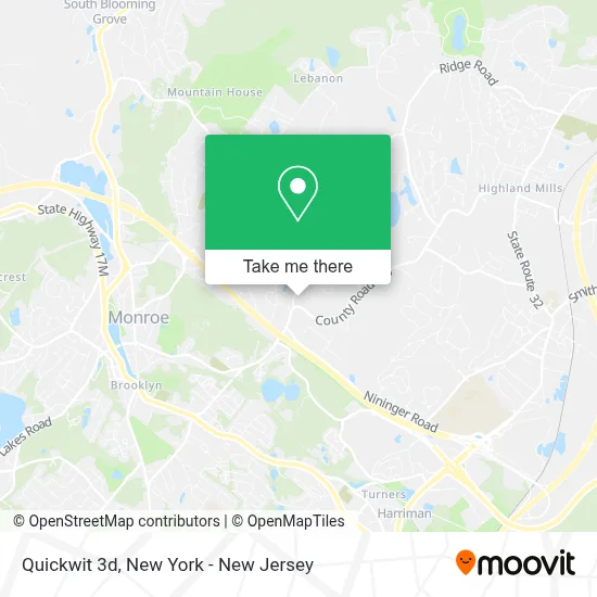 Quickwit 3d map