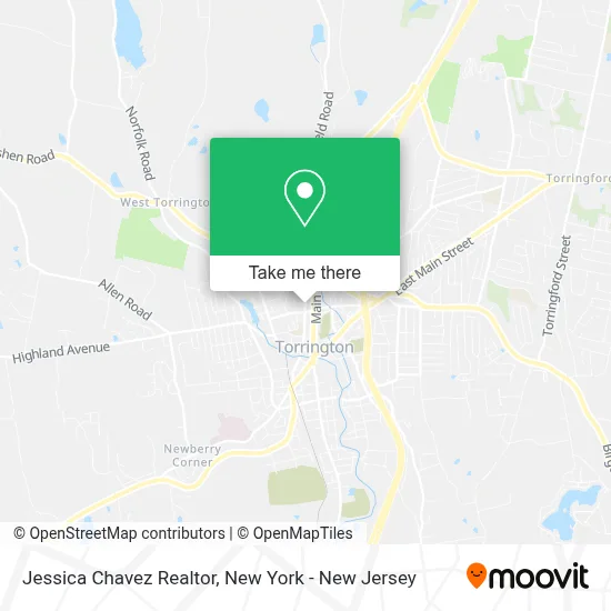 Jessica Chavez Realtor map