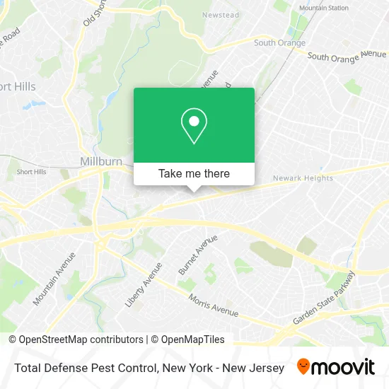 Total Defense Pest Control map