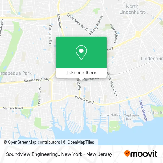 Soundview Engineering, map