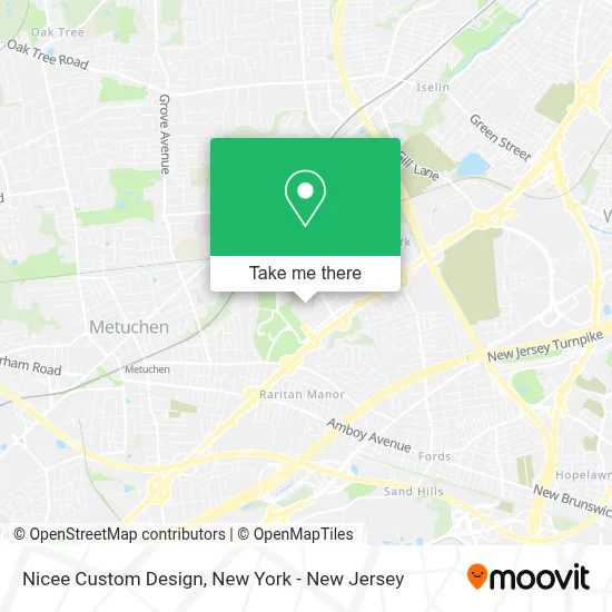 Nicee Custom Design map