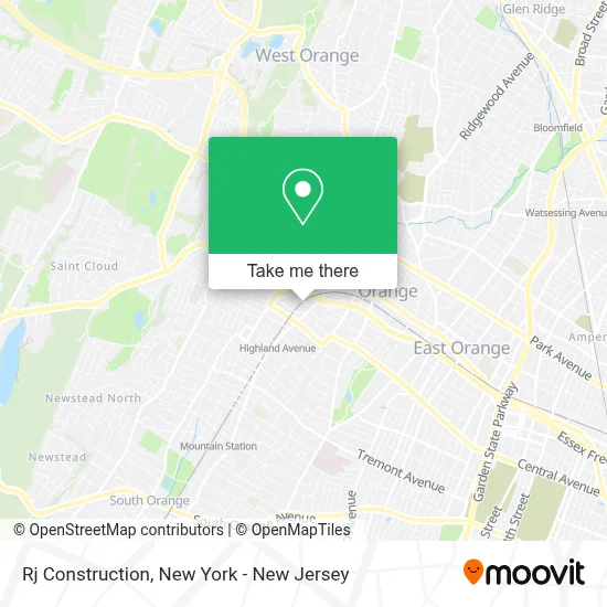 Rj Construction map