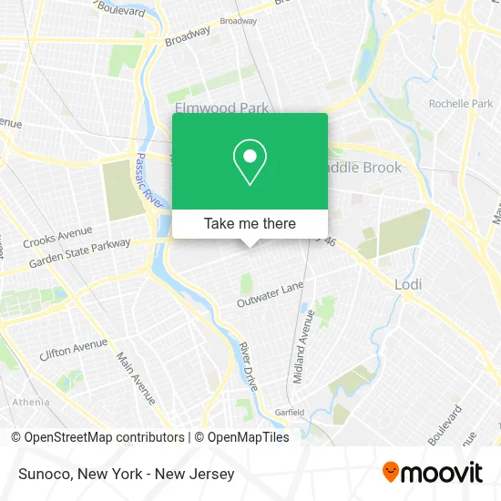 Sunoco map