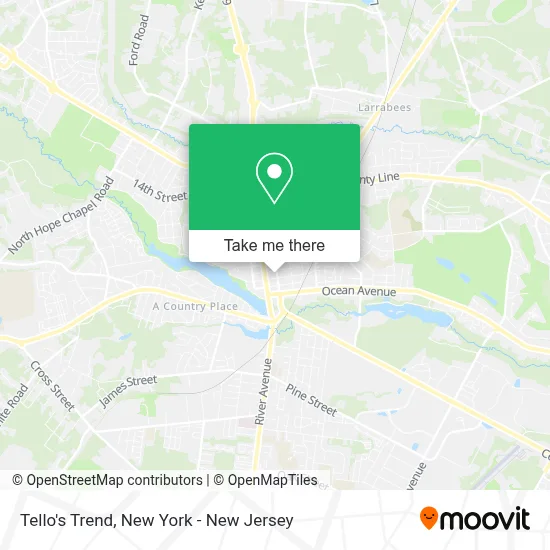 Tello's Trend map