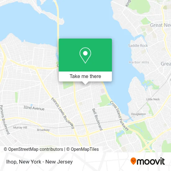 ¿Cómo llegar a Ihop en Queens en autobús, tren o metro?