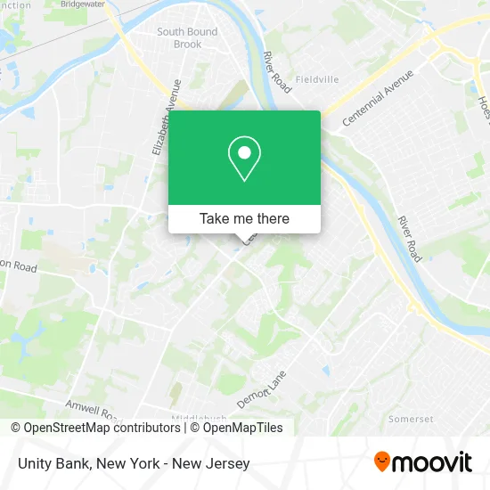 Unity Bank map