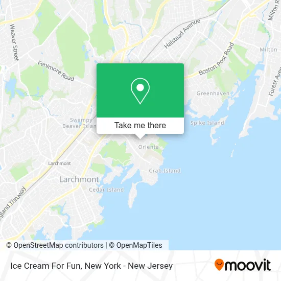 Ice Cream For Fun map