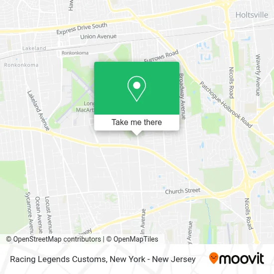 Racing Legends Customs map