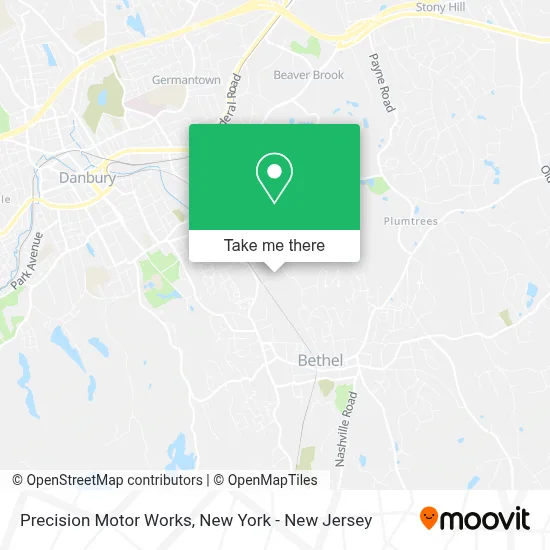 Precision Motor Works map