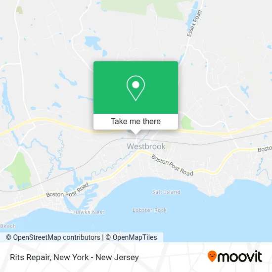 Rits Repair map