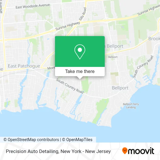 Precision Auto Detailing map
