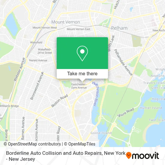 Borderline Auto Collision and Auto Repairs map