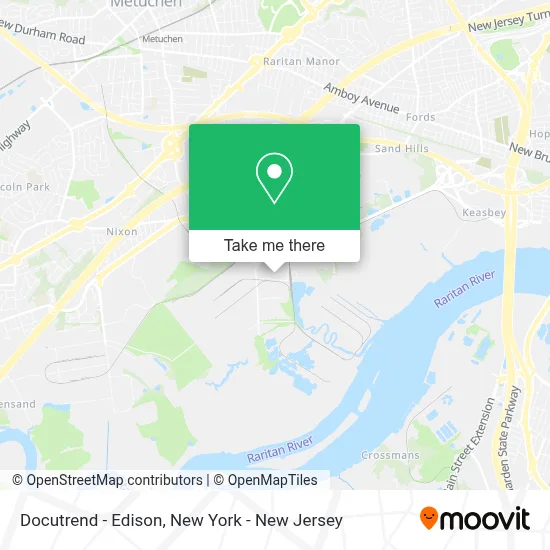 Docutrend - Edison map