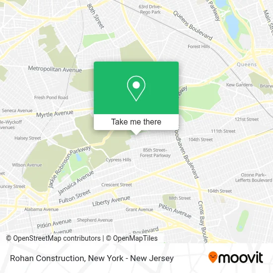 Rohan Construction map