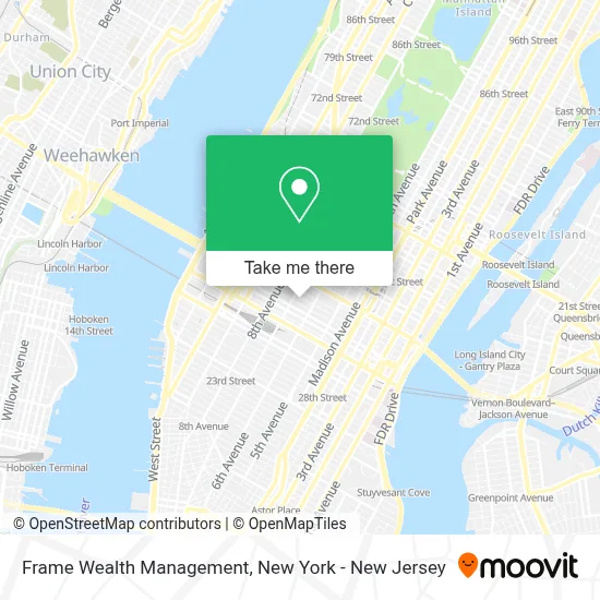 Frame Wealth Management map