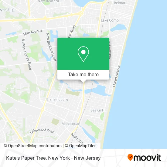 Kate's Paper Tree map