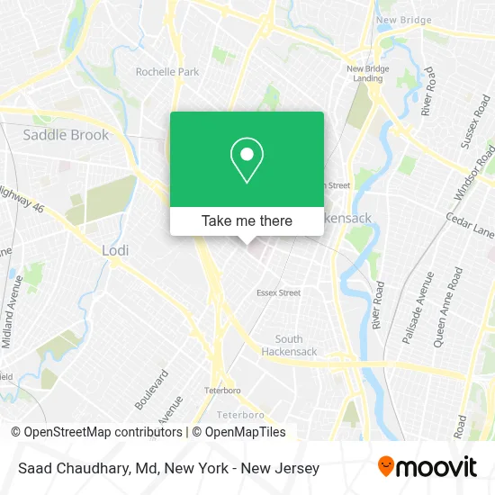 Saad Chaudhary, Md map
