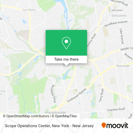Scope Operations Center map