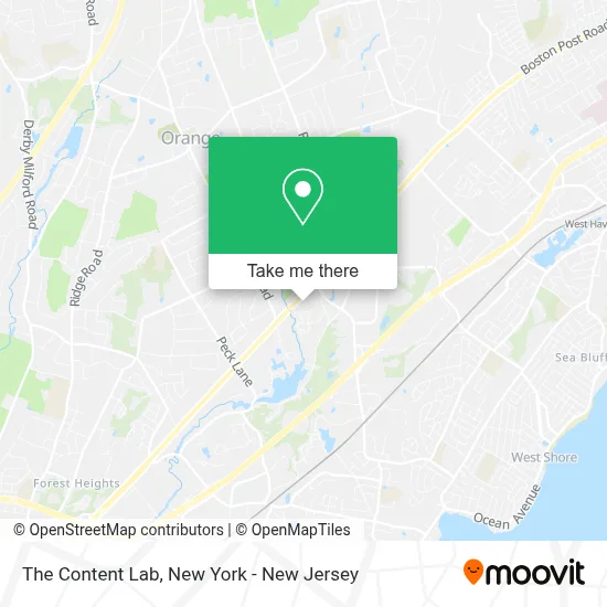 The Content Lab map