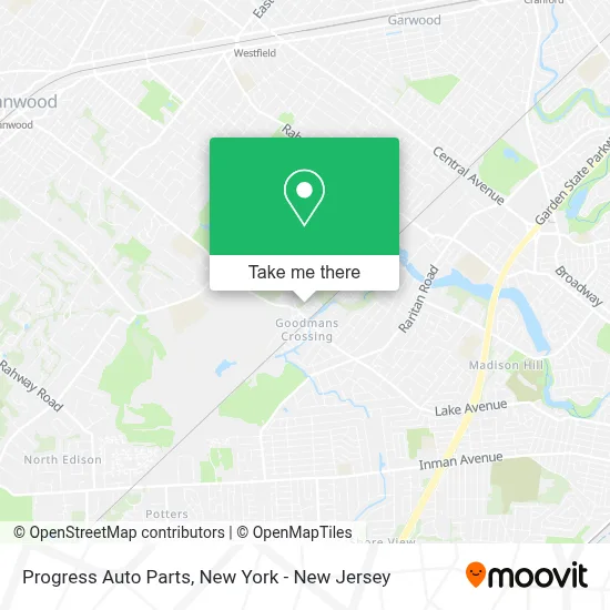 Progress Auto Parts map