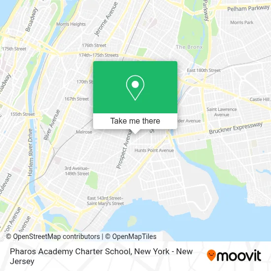 Pharos Academy Charter School map