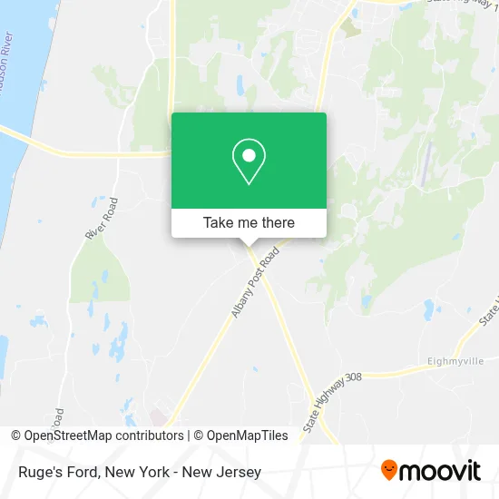 Ruge's Ford map