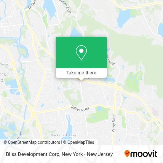 Bliss Development Corp map