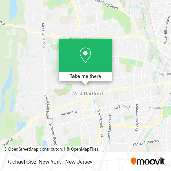 Rachael Cisz map