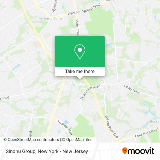 Sindhu Group map