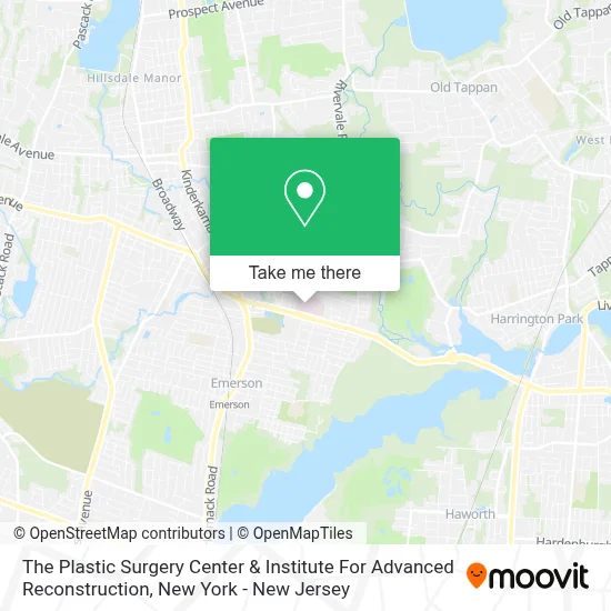 The Plastic Surgery Center & Institute For Advanced Reconstruction map