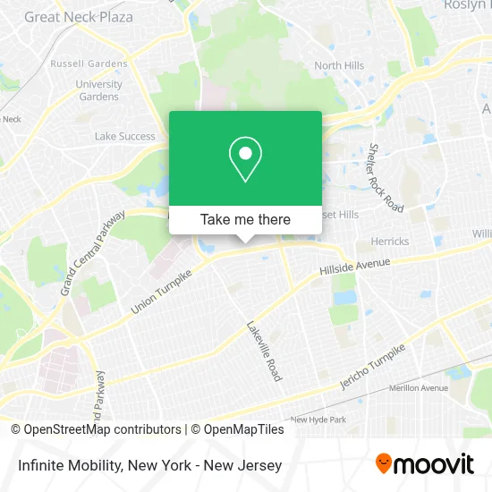 Infinite Mobility map