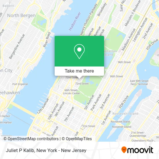 ¿Cómo llegar a Juliet P Kalib en Manhattan en metro, autobús, tren o ...